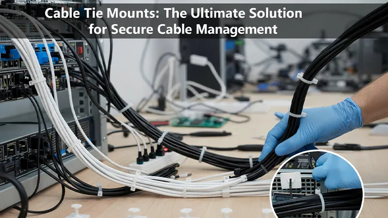 Cable Tie Mounts: The Ultimate Solution for Secure Cable Management