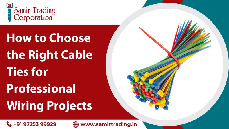 How to Choose the Right Cable Ties for Professional Wiring Projects